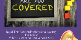 What Is Professional Liability Insurance? What Is Usually Covered And What Is Not Covered?